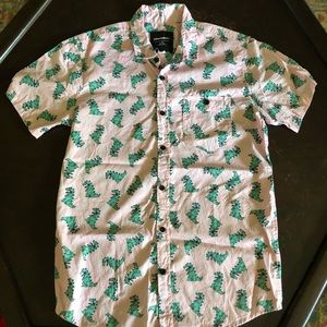 Rugrats Reptar button up